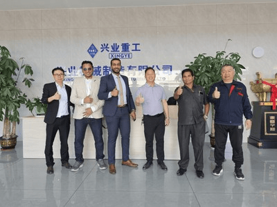 Saudi Leaders Evaluate Xingye Mobile Batching Solutions